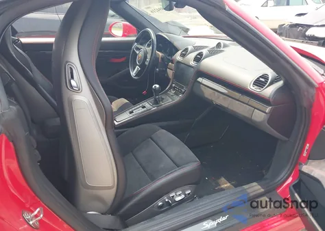 2020 Porsche 718 Spyder from USA, damaged, VIN WP0CC2A80LS240291